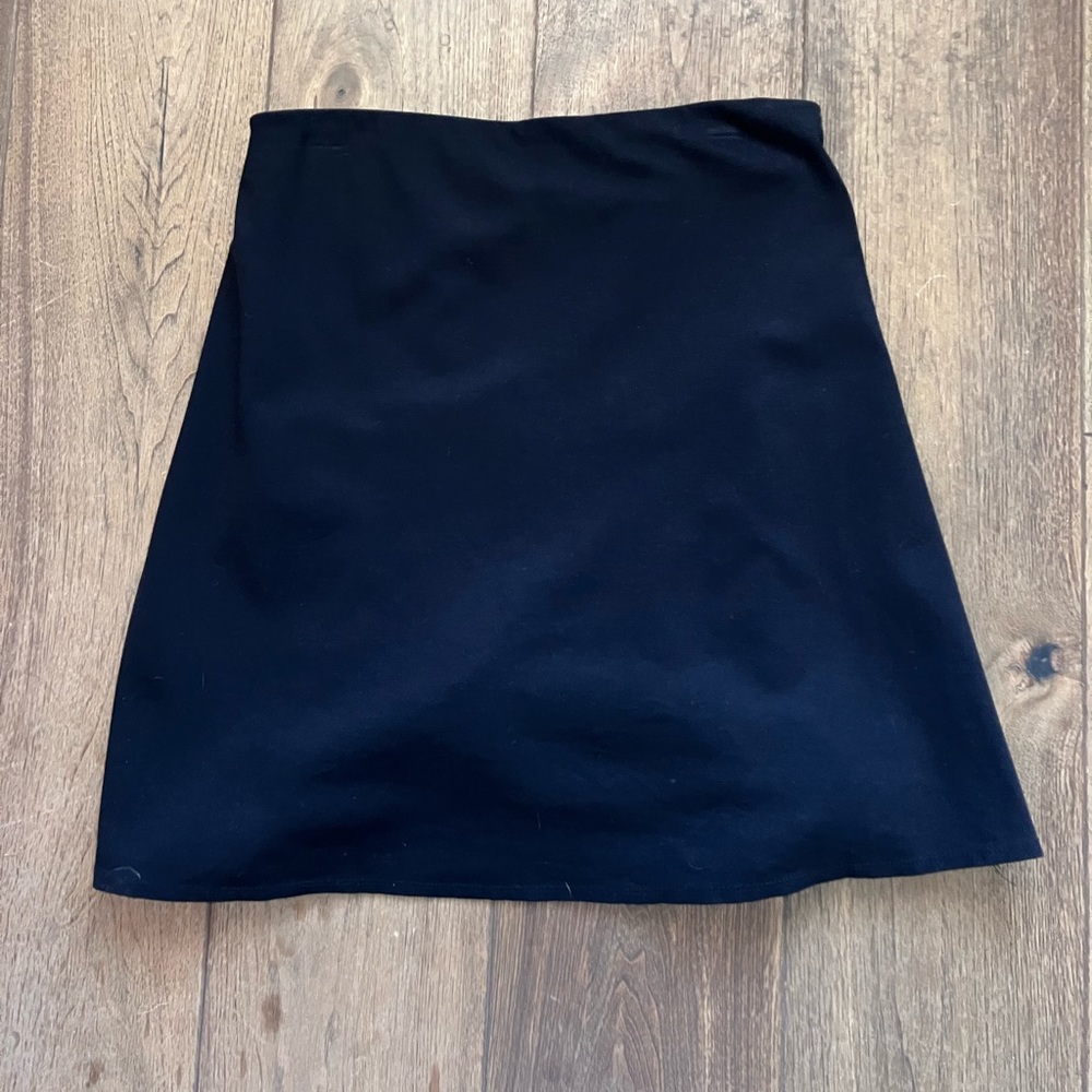 New Anthropologie Silence and Noise Black Skirt with Shorts- M